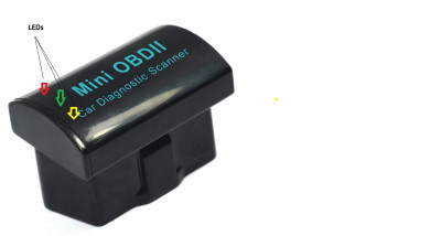 Módulo OBD utilizado nos testes