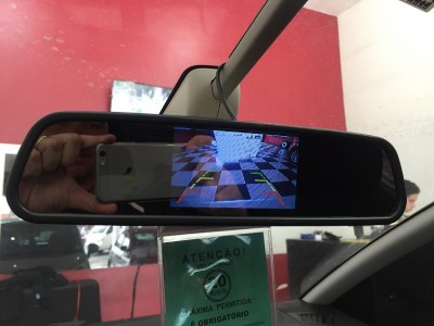 Retrovisor da camera